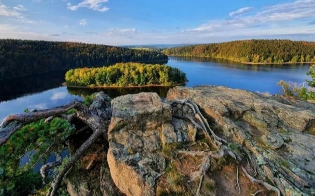Luxusní Chata Sečanda v Železných horách u Sečské Přehrady Exterior foto